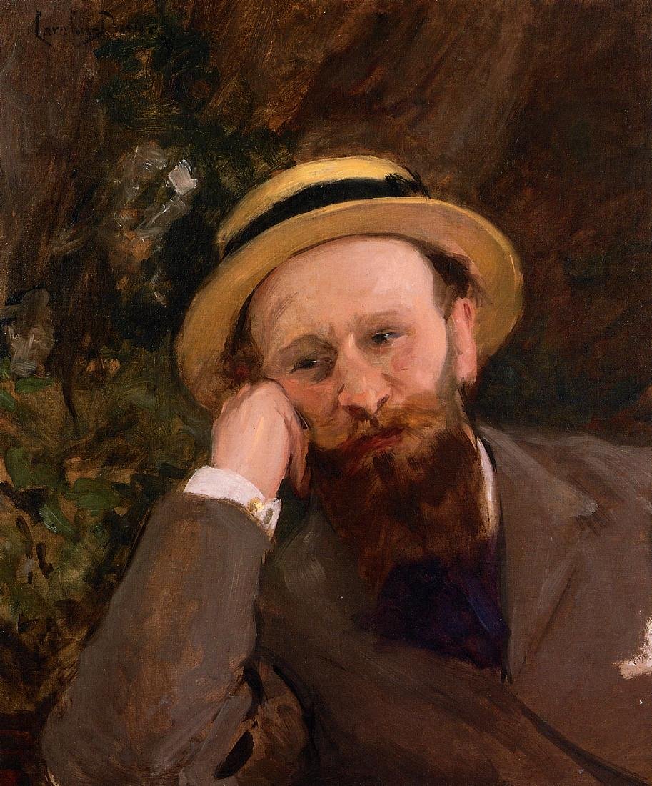 Portrait of Édouard Manet by Édouard Manet